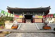Beomeosa Temple Cheonwangmun in Korea