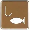 Fishing sign in China