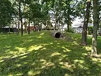 Example of tunnel tube on a playground