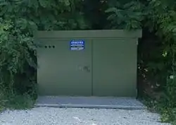 Armoire de répartition dans une armoire PSSB