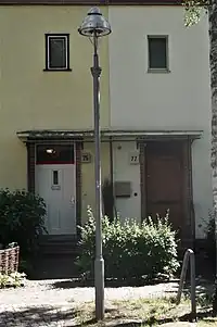 Kunststoffmast mit Aufsatzleuchte BAMAG U7