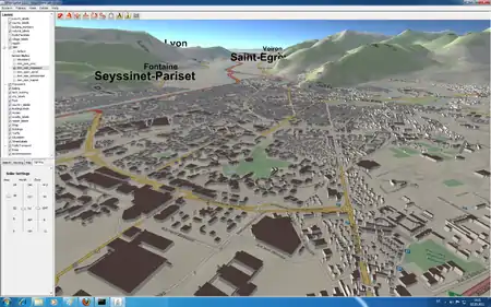 alps terrain OSM-3D.org