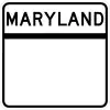 MD Route Shield Blank