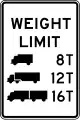 United States:maxweight=8 stmaxweight:hgv_articulated=12 stmaxweight:hgv:conditional=16 st @ (trailer)(specify unit as short tons)