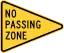 No Passing Zone