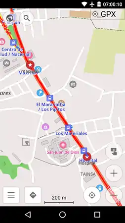 (6) Mark the position of the last stop