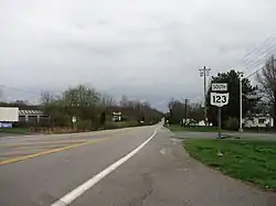 State Route 123 in Lebanon