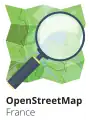 OpenStreetMap France laptop sticker