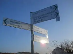 Armwegweiser (Symbolbild)