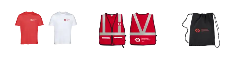 Designs of some of the swags for the PhilAWARE field mapping team