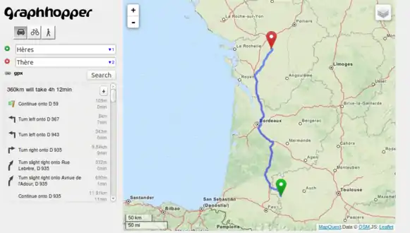 GraphHopper Maps, go