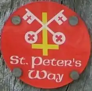 St Peter's Way trail-marker