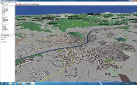 alps terrain OSM-3D.org