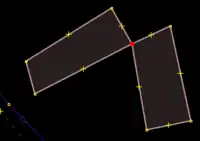 Der relevante Punkt zusammen mit dem Weg