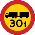 Sweden:maxweightrating:hgv=30