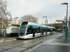 One example for Élément cartographique : Trams