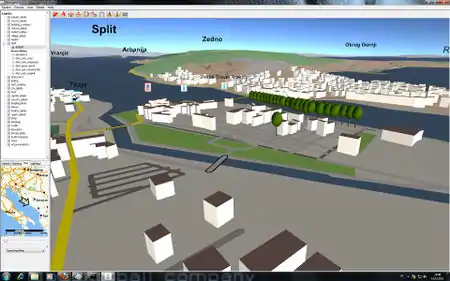 alps terrain OSM-3D.org