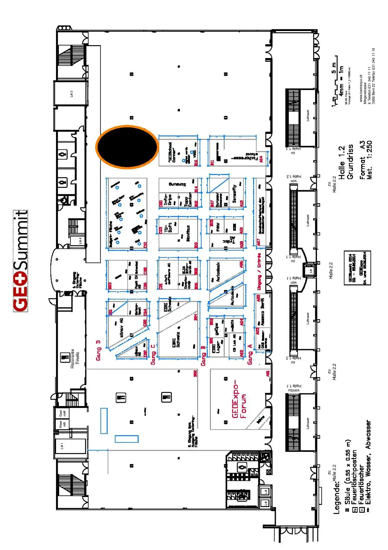 Standplan - Stand C12 Halle 1.2